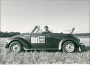 Volkswagen Beetle Convertible - Vintage Photograph
