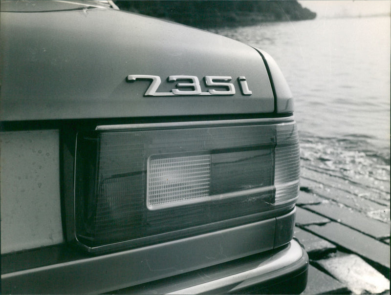 BMW 735i - Vintage Photograph