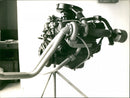 Cars engine - Vintage Photograph