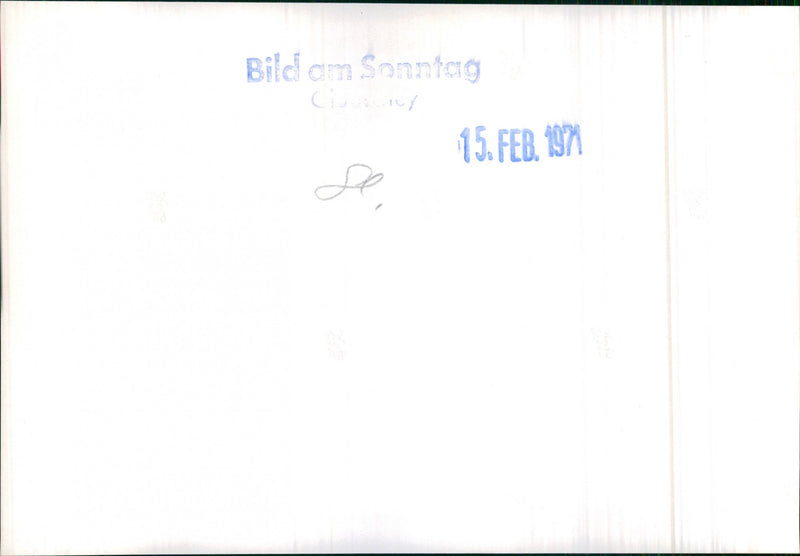 1971 Opel Ascona 16 - Vintage Photograph