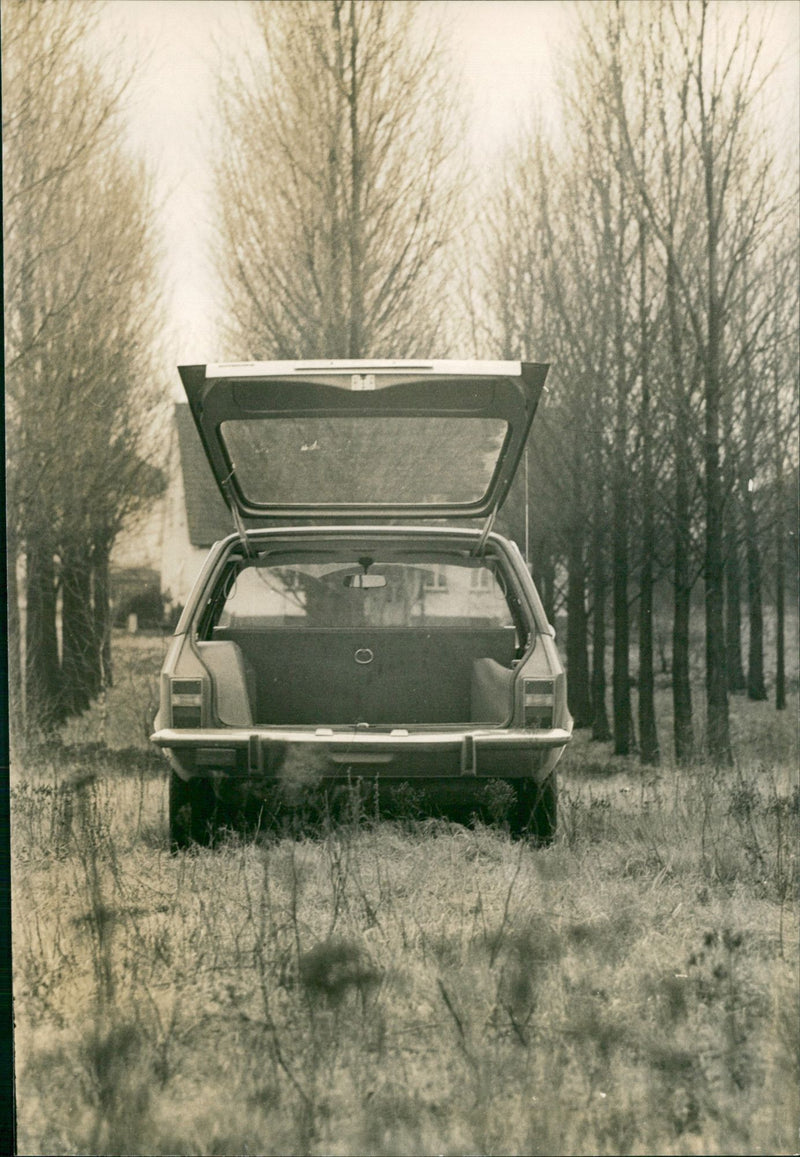 1971 Opel Ascona 16 - Vintage Photograph
