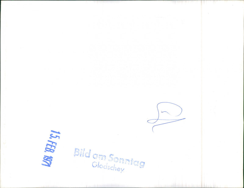 1971 Opel Ascona 16 - Vintage Photograph