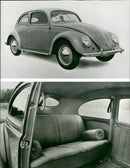 1949 Volkswagen Beetle - Vintage Photograph