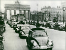 1938 Volkswagen Beetle - Vintage Photograph