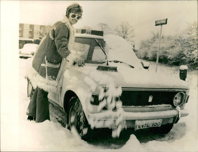 1970 Fiat 128 - Vintage Photograph