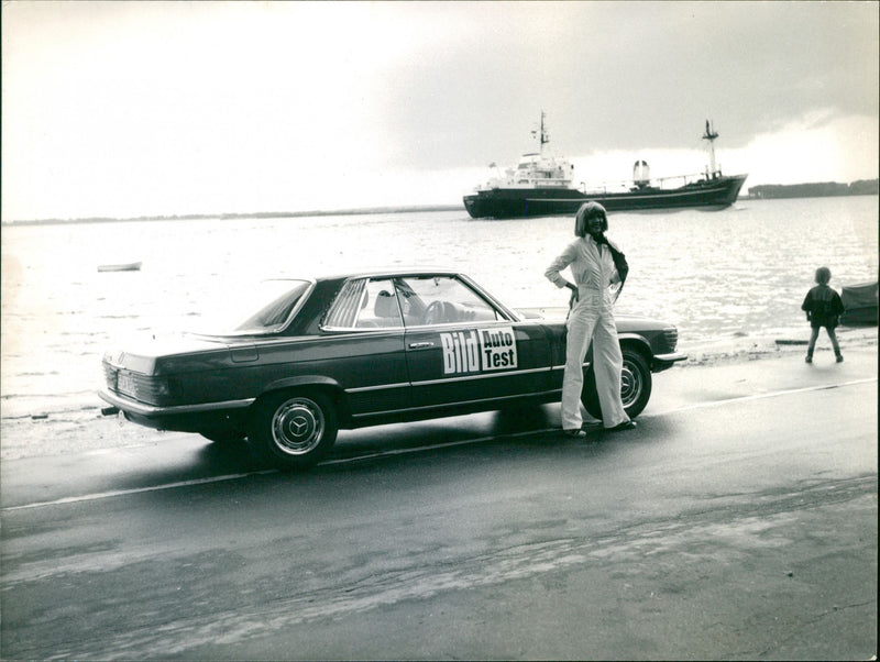 Mercedes Benz 350 SLC - Vintage Photograph