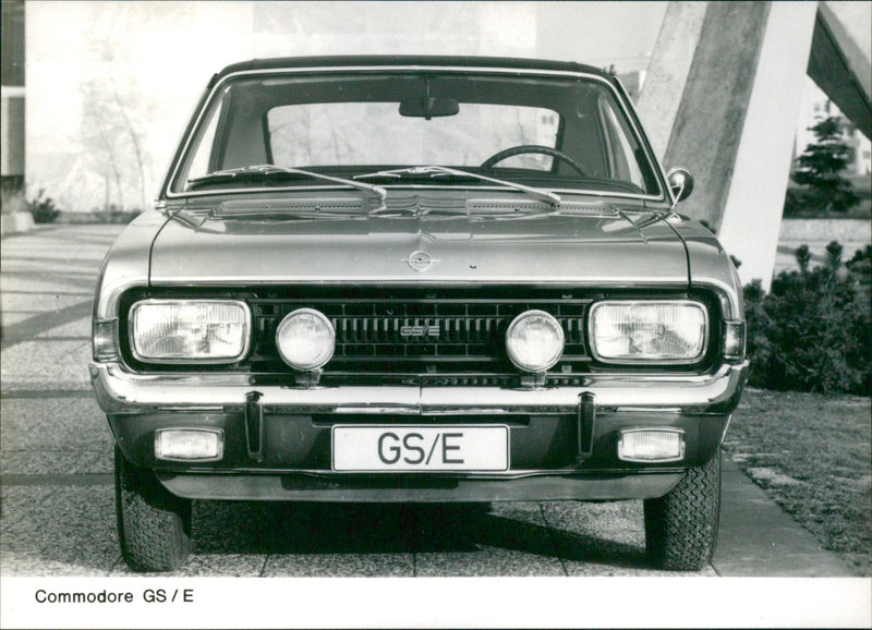 Opel  Commodore GS / E - Vintage Photograph