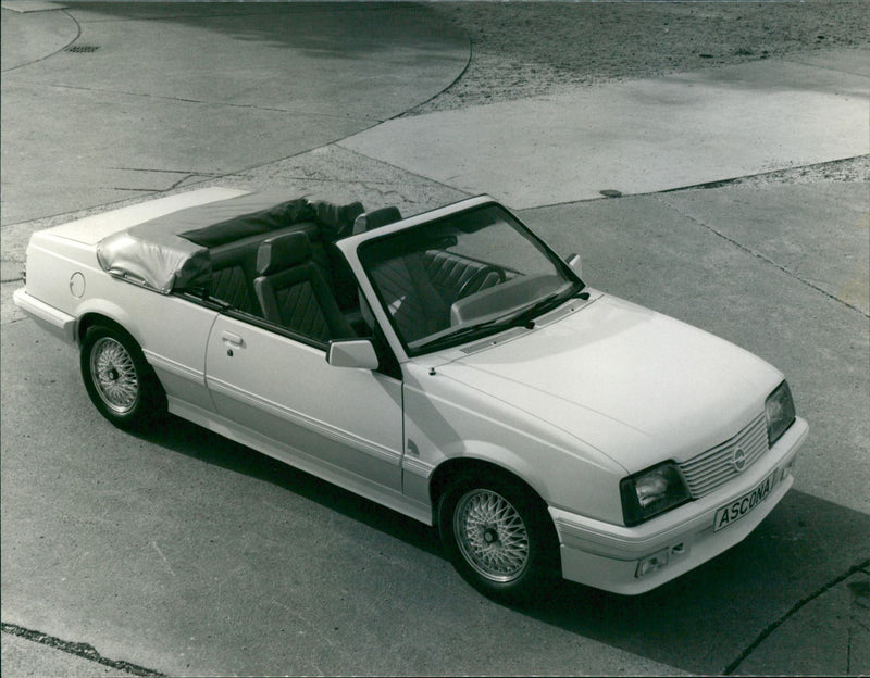 Opel Ascona Cabrio - Vintage Photograph