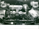 Opel Ascona engine compartment 1.6. Liter-Diesel - Vintage Photograph
