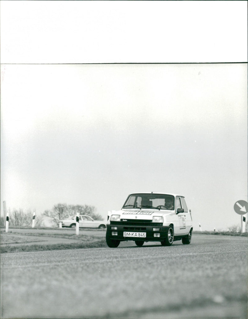 Renault 5 Alpine Turbo - Vintage Photograph