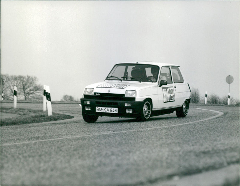 Renault 5 Alpine Turbo - Vintage Photograph