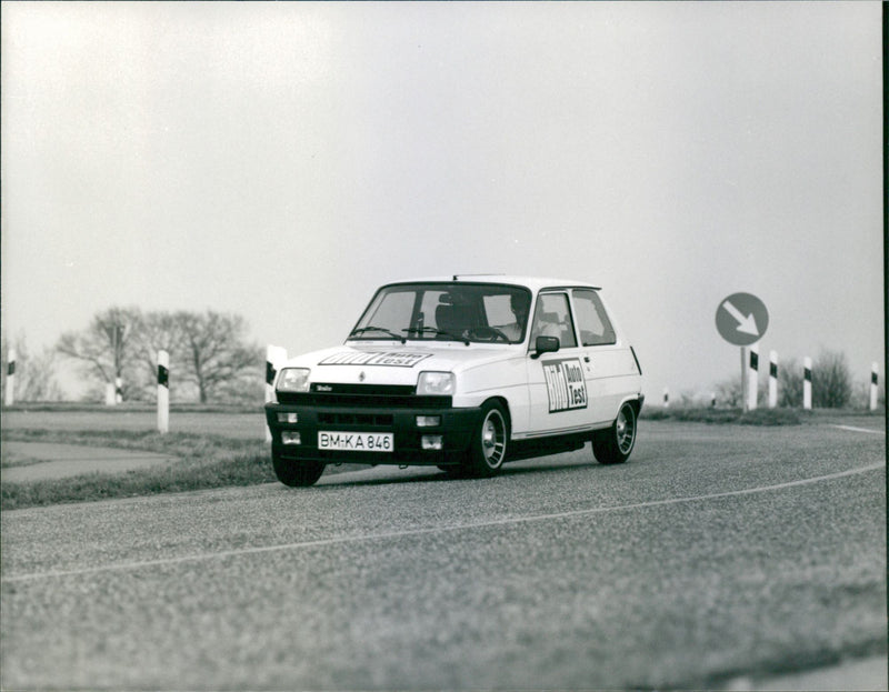 Renault 5 Alpine Turbo - Vintage Photograph