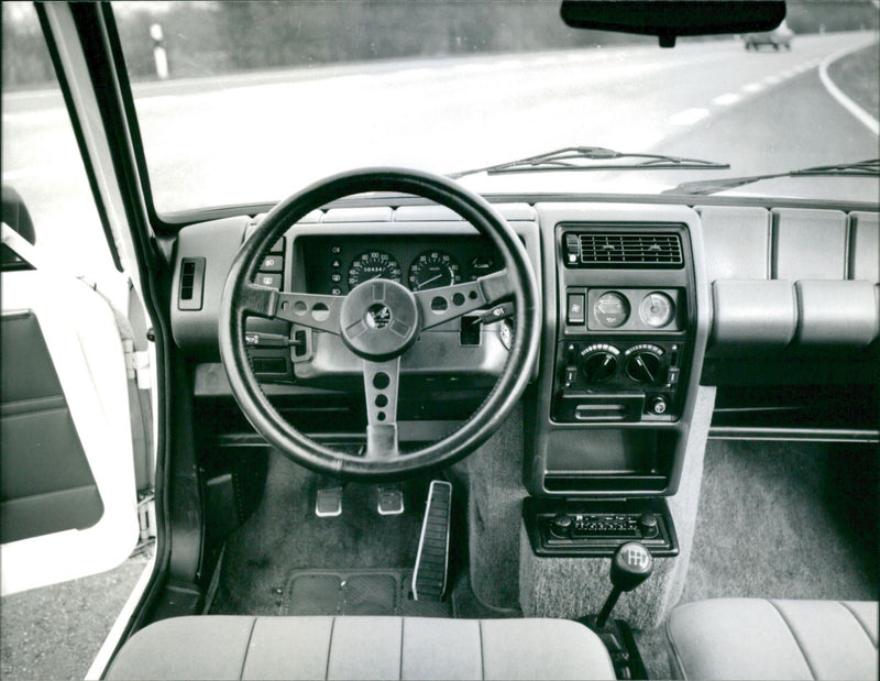 Renault 5 Alpine Turbo - Vintage Photograph