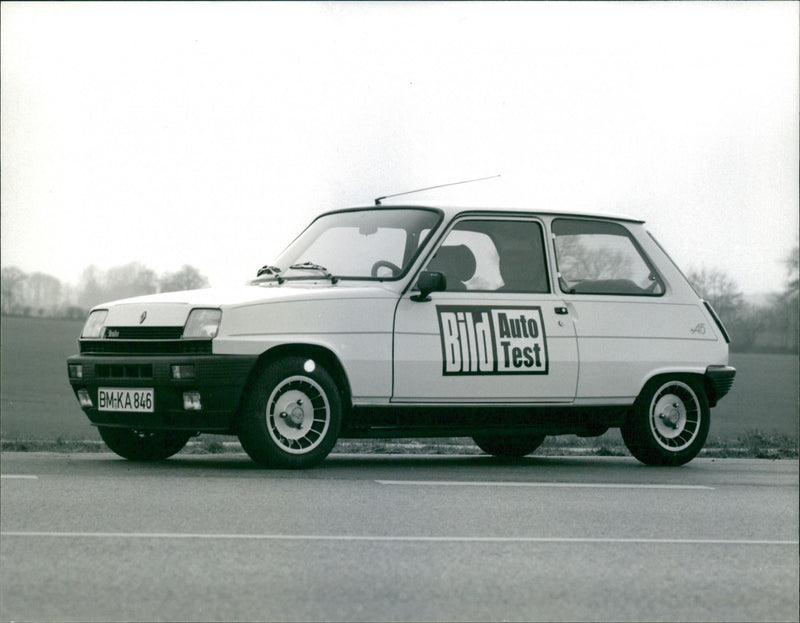 Renault 5 Alpine Turbo - Vintage Photograph