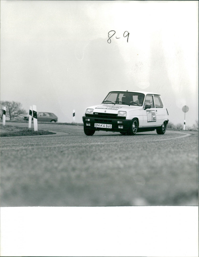 Renault 5 Alpine Turbo - Vintage Photograph