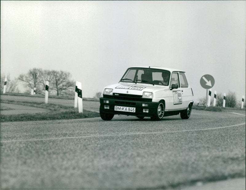 Renault 5 Alpine Turbo - Vintage Photograph