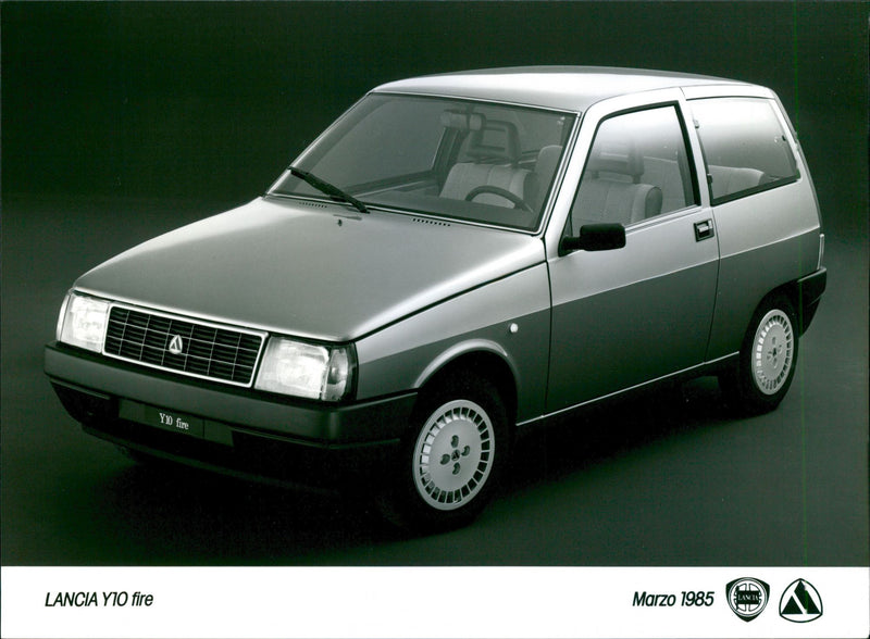 Lancia Y10 fire - Vintage Photograph