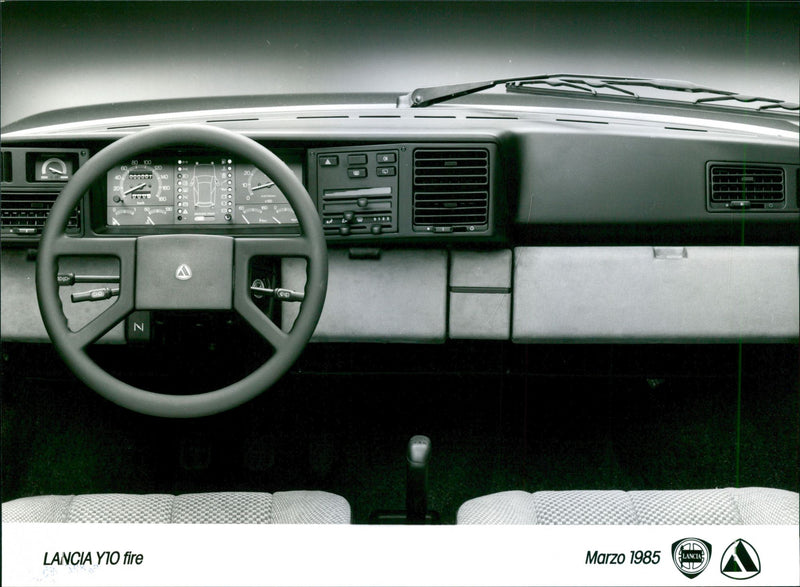 Lancia Y10 fire - Vintage Photograph