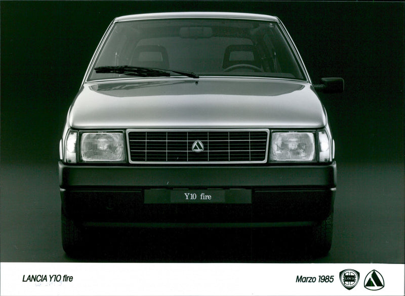 Lancia Y10 fire - Vintage Photograph