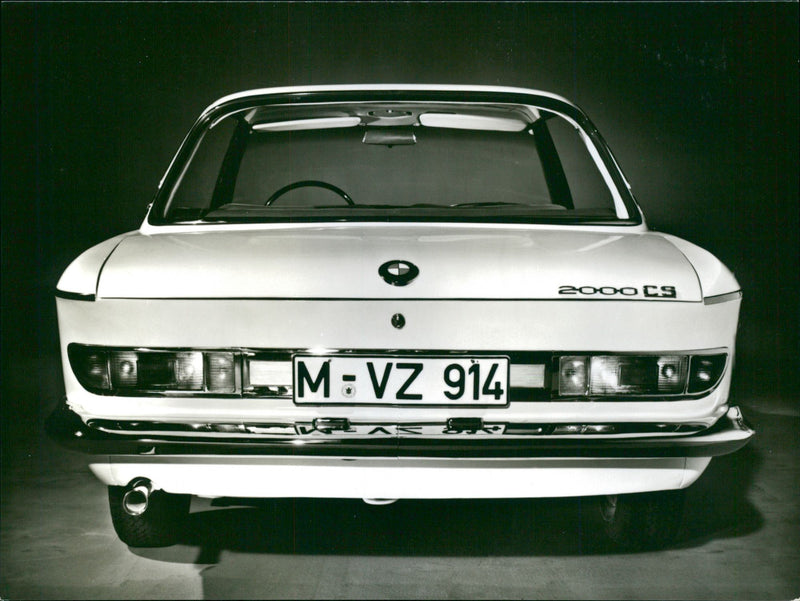 BMW 2000 CS 1965 - Vintage Photograph