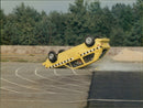 Volkswagen Golf Crash Test - Vintage Photograph