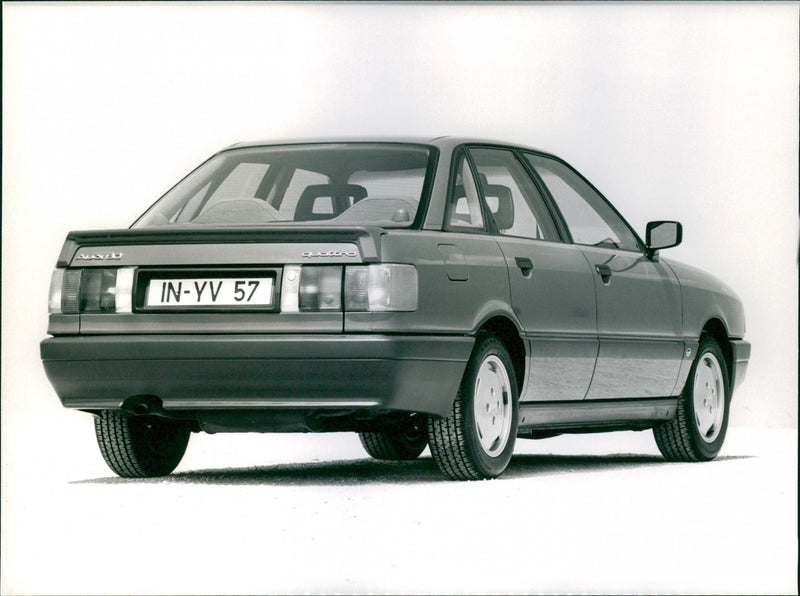 Audi 80 Quattro - Vintage Photograph