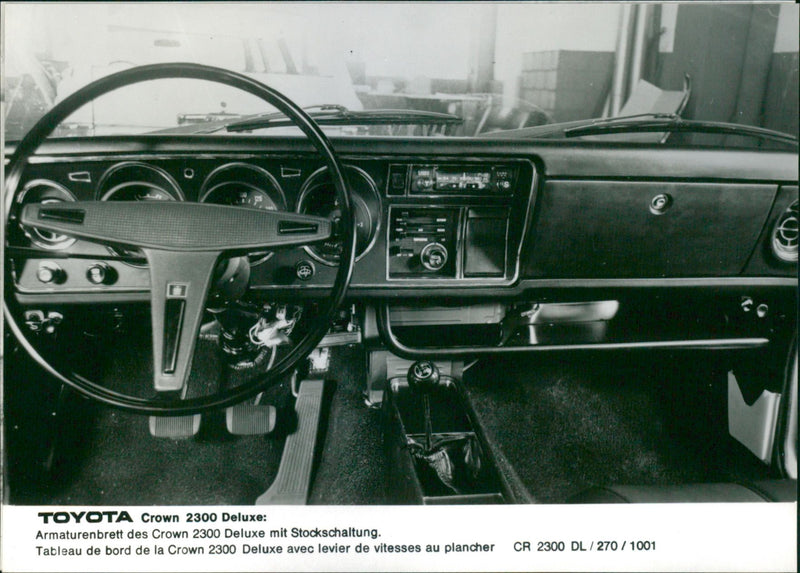 Toyota Crown 2300 Deluxe - Vintage Photograph