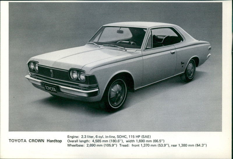 Toyota Crown Hardtop - Vintage Photograph