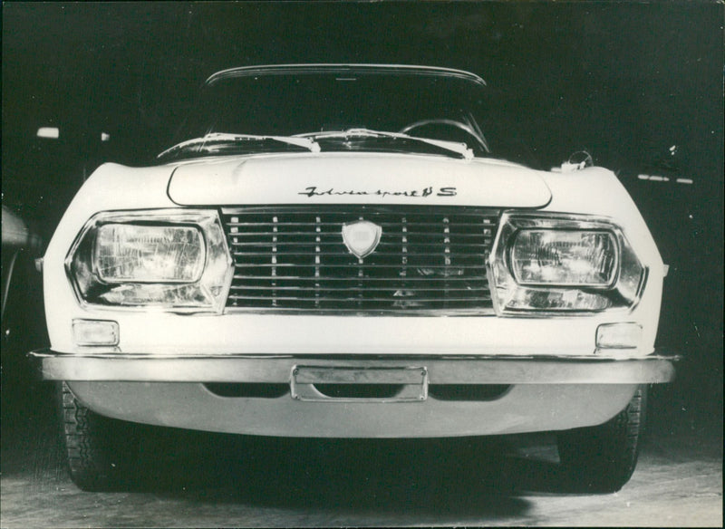Lancia Fulvia Sport Coupe 1.3 S - Vintage Photograph