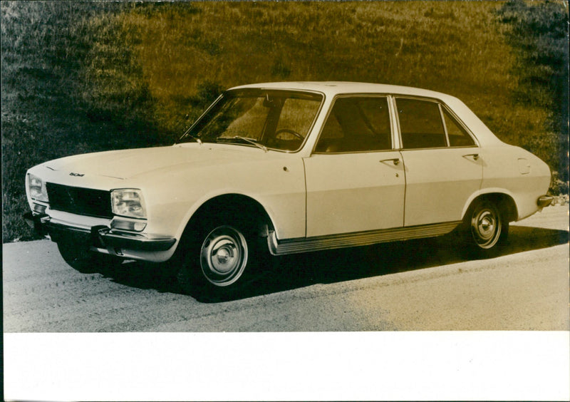 Peugeot 504 Berline 1968 - Vintage Photograph