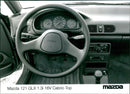 Mazda 121 GLX 1.3i 16V Cabrio Top dashboard - Vintage Photograph