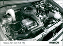 Mazda 121 GLX 1.3i 16V engine - Vintage Photograph