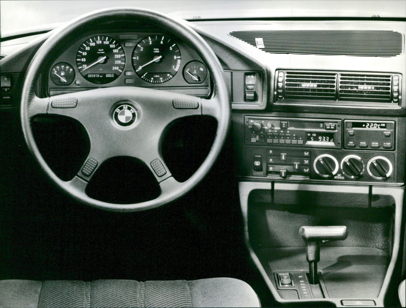 BMW 520i  and BMW 524td - Vintage Photograph