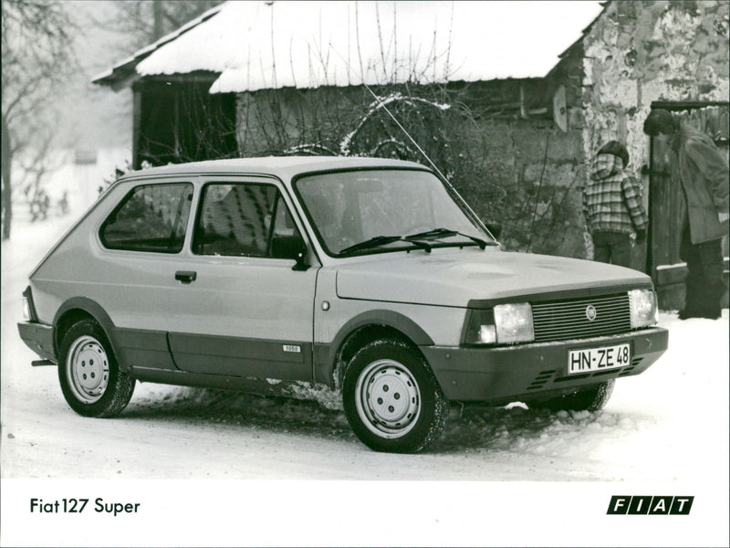 Fiat 127 Super - Vintage Photograph