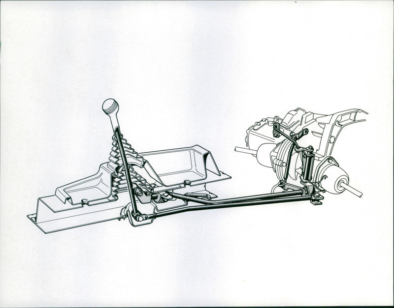 Fiat 127 III Series sketch - Vintage Photograph