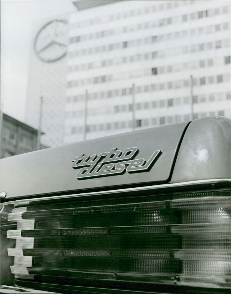 Mercedes-Benz 300 SD Turbo Diesel - Vintage Photograph