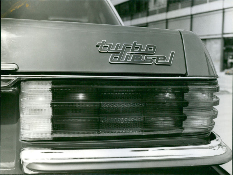 Mercedes-Benz 300 SD Turbo Diesel - Vintage Photograph
