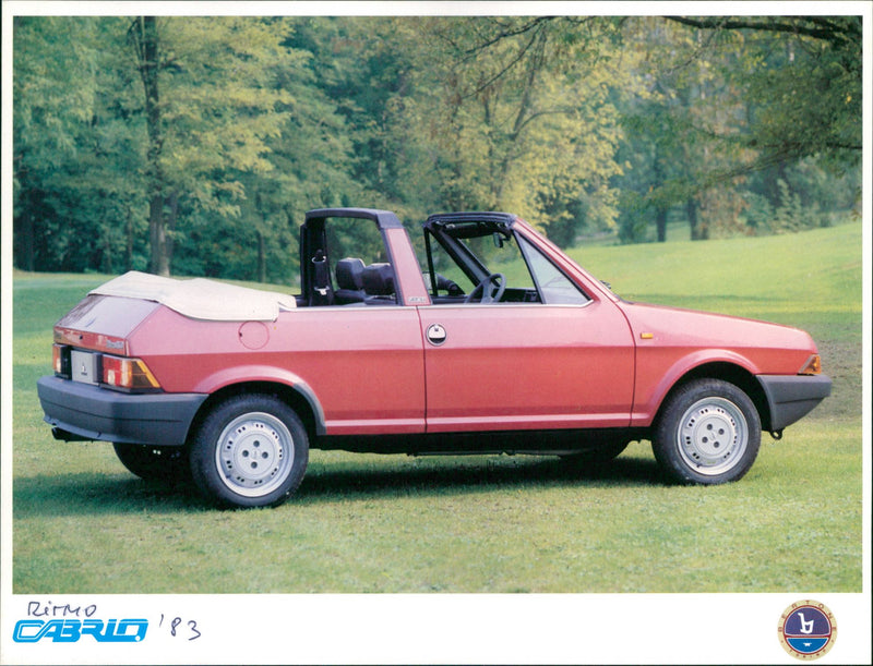 1983 Fiat Ritmo Bertone Cabrio - Vintage Photograph