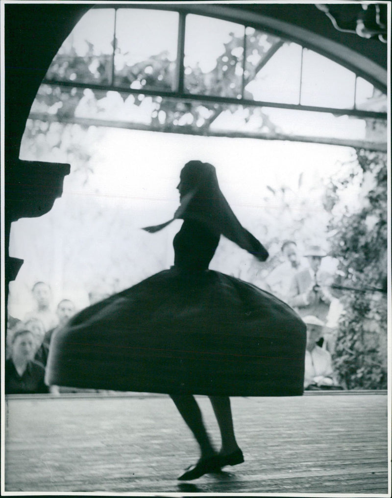 Woman dancing, Mallorca, 1950´s. Photographed by Ellen Dahlberg (1921-2019)
