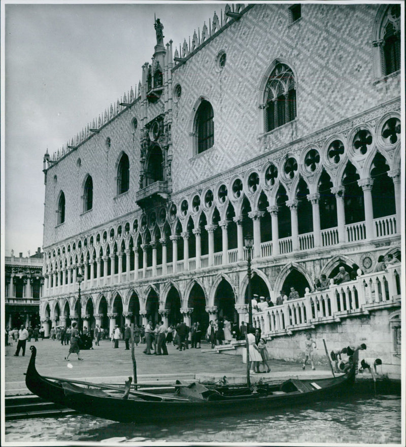Piazza San Marco, Venice, 1950´s. Photographed by Ellen Dahlberg (1921-2019)