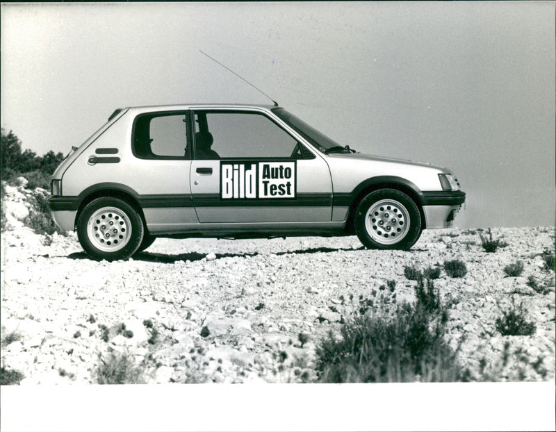 Peugeot 205 GTI - Vintage Photograph