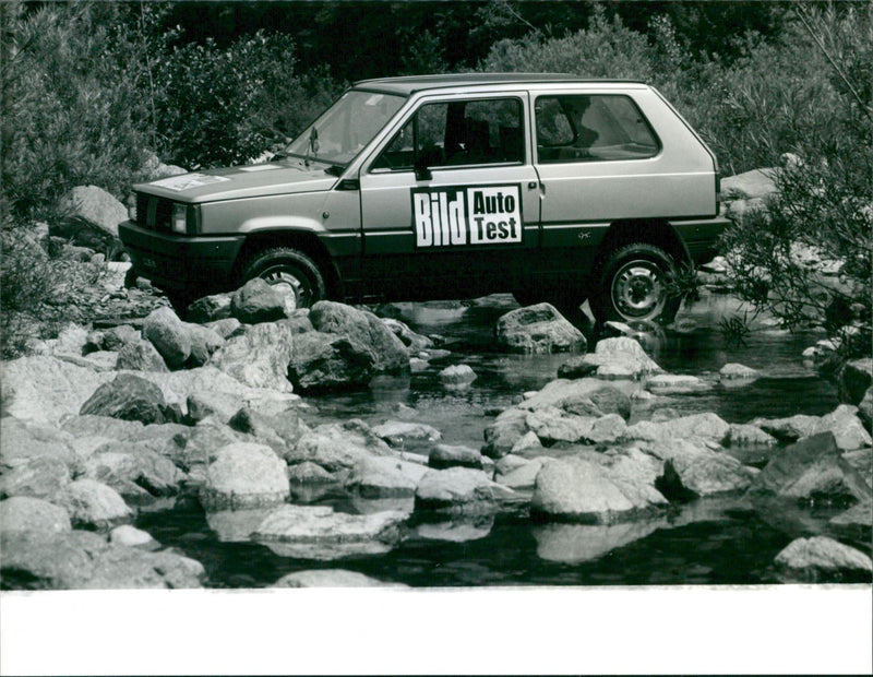 Fiat Uno 45 - Vintage Photograph