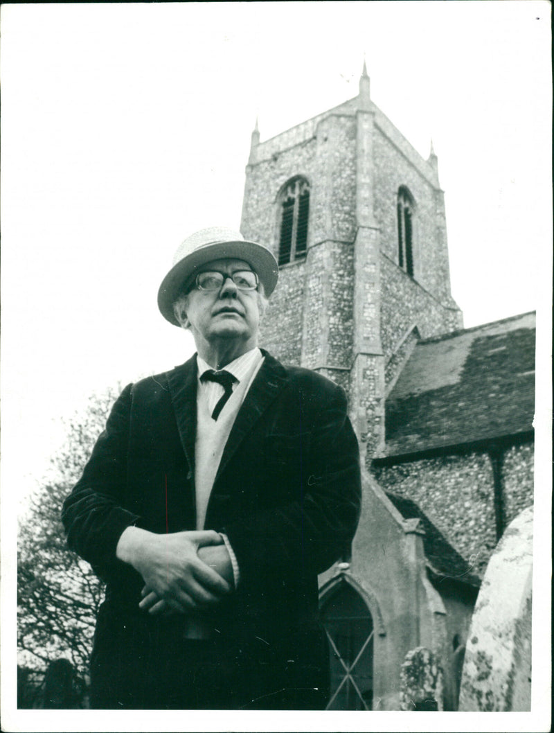 JOHN WHITE MARY ENGLAND POET - Vintage Photograph