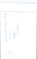 Len Abbs - Vintage Photograph