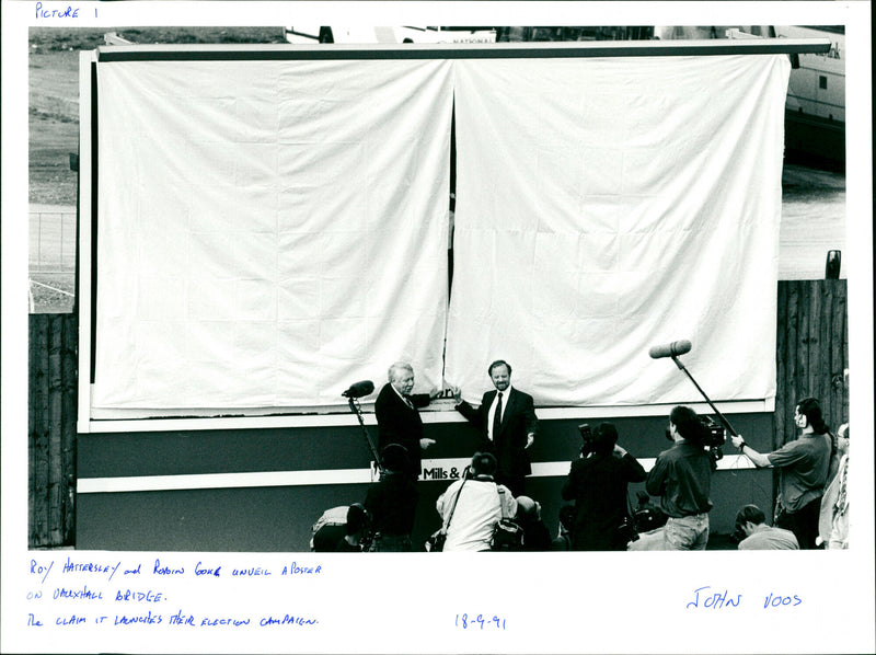 Labour Party Poster - Vintage Photograph