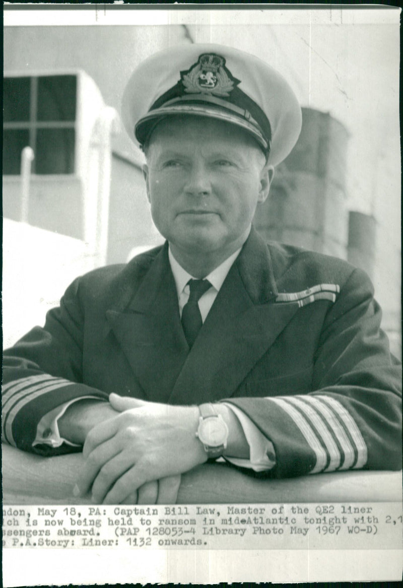 Captain Bill Law - Vintage Photograph