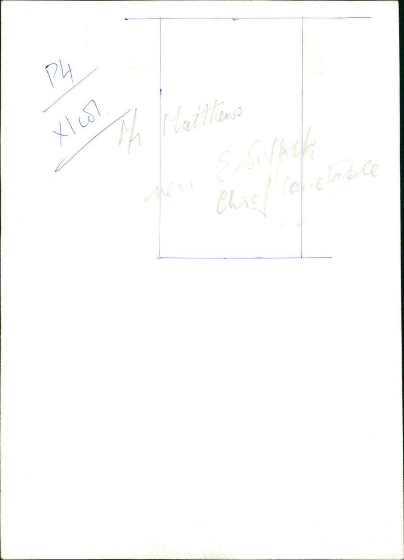 Mr Peter Matthews - Vintage Photograph