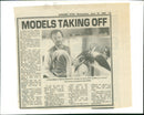 PAUL KING MODEL DIED - Vintage Photograph