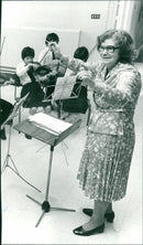 RETIRED MUSIC - Vintage Photograph