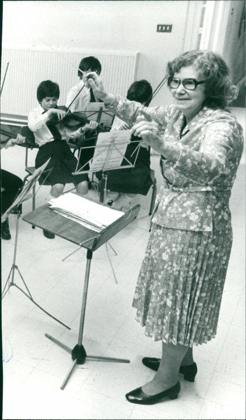 RETIRED MUSIC - Vintage Photograph